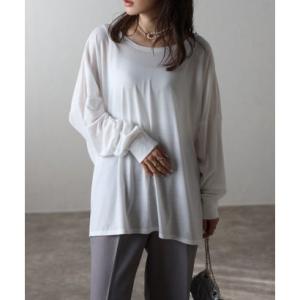 ボンジュールサガン BONJOUR SAGAN リラックスロンT （WHITE）