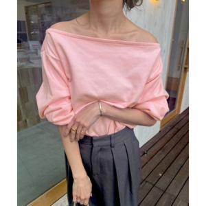 ボンジュールサガン BONJOUR SAGAN 2WAYショルダースウェット （LIGHT-PINK...