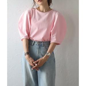ボンジュールサガン BONJOUR SAGAN コクーンスリーブTシャツ （PINK）