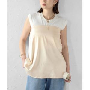 ボンジュールサガン BONJOUR SAGAN 2WAYサテンキャミソール （IVORY）