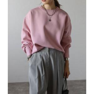 ボンジュールサガン BONJOUR SAGAN バレルスリーブサイドリブニットプルオーバー （PIN...