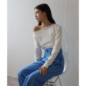 ボンジュールサガン BONJOUR SAGAN 2way shoulder pullover / 2...