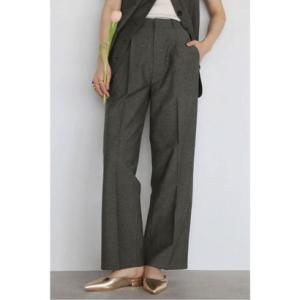 ボンジュールサガン BONJOUR SAGAN linen blend long vest × pa...