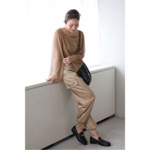 ボンジュールサガン BONJOUR SAGAN [SET]フレアスリーブメッシュトップス×カップ付き...
