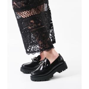 BONTRE（ボントレ） ガラスレザー厚底ローファー : タカシマヤ