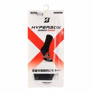 ブリヂストンゴルフ BRIDGESTONE GOLF ゴルフ ソックス HYPERSOX 3Dソックス ベーシック SOG313_ （ブラック）