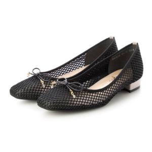 ブリジット バーキン Bridget Birkin アミメッシュリボンパンプス （ブラックコンビ）