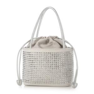 ブリジット セレクト BRIDGETT select スタッズ 2Way巾着ハンド （グレー）