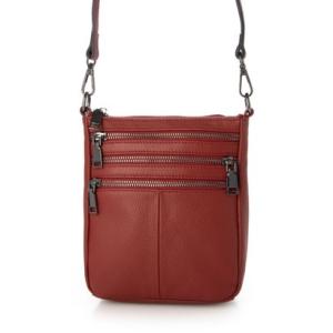 ブリジット セレクト BRIDGETT select 牛革スマホポシェット （レッド）