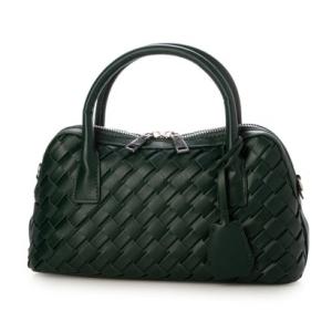 ブリジット セレクト BRIDGETT select 手編みメッシュ 2Wayハンドバッグ （グリーン）