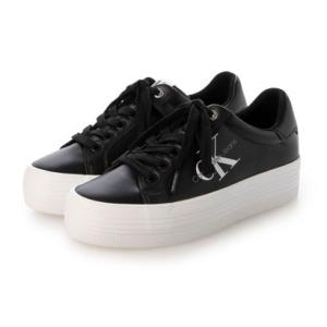 カルバン クライン Calvin Klein VULC FLATFORM LACEUP LOW LTH （Black）