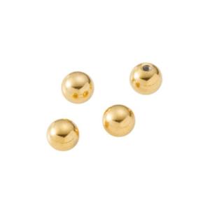 クリームドット Cream dot. 4点セット！メタルボールのネジロック式キャッチ （4セット：ゴ...