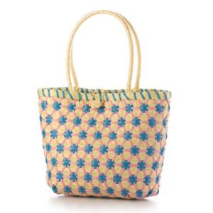 カシェリエ CACHELLIE C8821 PLASTIC FLOWER MOTIF TOTE （イ...