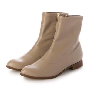 クリー ラボキゴシ Creer RABOKIGOSHI オールウェザー対応ストレッチショートブーツ （ライトベージュ）