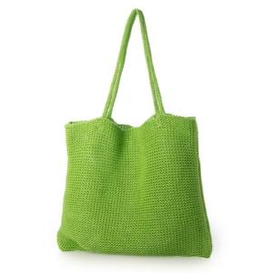 カシュカシュ cache cache ネオンカラーニットトート （LGN）