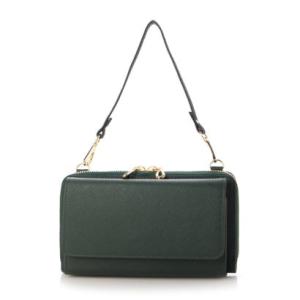 ＜ロングセラー＞カシュカシュ cache cache WEB限定カラーコンビウォレットショルダーバッ...
