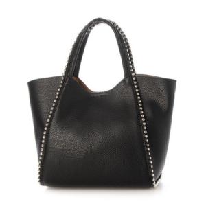カシュカシュ cache cache ボールチェーン2wayミニトートバッグ （BK）