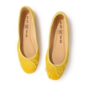 サヴァサヴァ cava cava ふかふかで履きやすさ抜群の【軽量】バレエシューズ （イエロー） （イエロー）