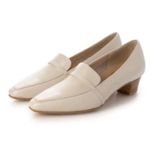 サヴァサヴァ cava cava 防滑｜シンプルモカパンプス （アイボリー）