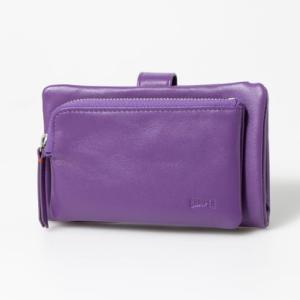 カンペール CAMPER Soft Leather 財布 （パープル）｜locondo-shopping