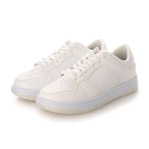 カナーリオン canerrion 厚底カラースニーカー （WHT）