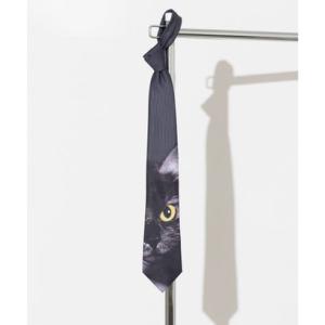 チルワーク バイ クイトランニング CHILLWORK by Quit Running とろみネクタイ ネコデザイン （その他1）