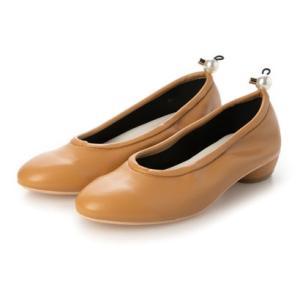 シックス CHICS パール調コードストッパー付フラットシューズ （BEG）