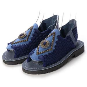 チュバスコ Chubasco メンズ レディースサンダル アズテックコンチョ AZTEC CONCHO AC22082 （BLUE/DENIM）