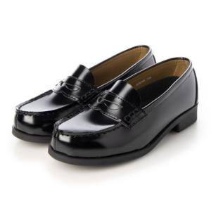 チャーキーズ CHARKIES レディース 軽量コインローファー【二重インソール 幅広3E・4E両方に対応】 420200 （ブラック）