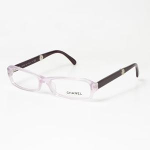 シャネル CHANEL メガネ 眼鏡 アイウェア レディース メンズ （クリアピンク/パープル）