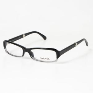 シャネル CHANEL メガネ 眼鏡 アイウェア レディース メンズ （ブラック/クリア）