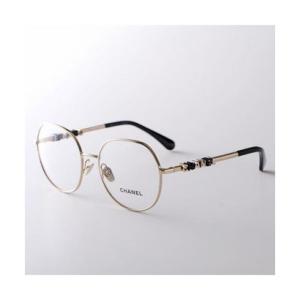シャネル CHANEL CHANEL メガネ 2213 ボストン型 メタルフレーム （C395/PALE-GOLD）