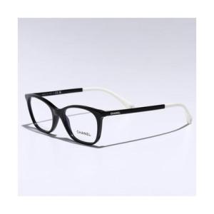 シャネル CHANEL CHANEL メガネ 3414 スクエア型 ウェリントン型 セルフレーム （1656/BLACK）