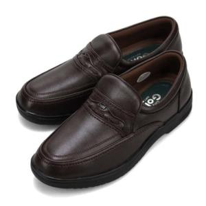 シティゴルフ City Golf 実績と人気がある定番シリーズ カジュアルスリッポンシューズ GF8601 （ダークブラウン）