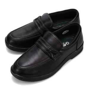 シティゴルフ City Golf 実績と人気がある定番シリーズ カジュアルスリッポンシューズ GF8603 （ブラック）