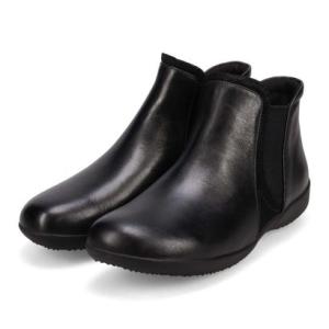 シティゴルフ City Golf シティ ゴルフ City Golf 幅広4Eラスト サイドゴアブーツ GFL20149 （ブラック）