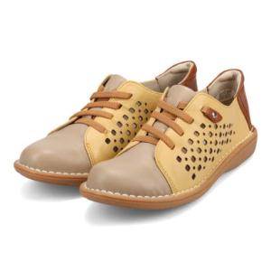 シティゴルフ City Golf シティゴルフ City Golf ゆったり足入れアウトステッチ製法のカジュアルシューズ GFL20117 （ベージュ