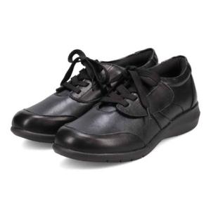 シティゴルフ City Golf すっと履ける ワンタッチレースアップシューズ GFL1525 （ブラック）