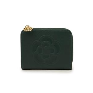 クレイサス CLATHAS ワッフル 二つ折り財布 （グリーン）
