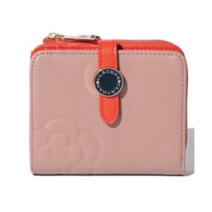 ブラン Lファスナー2つ折り財布 ベージュ