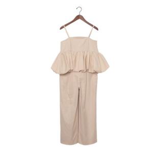 CLANE（クラネ） サロペット オーバーオール CLANE PEPLUM LAYERED ALL