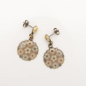 クララビジュー Clara Bijoux ピアス （cherry blossom／ピンク系）