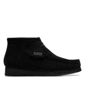 クラークス Clarks WALLABEE BOOT ワラビー ブーツ カジュアル シューズ 26155517 （ブラック）｜locondo-shopping