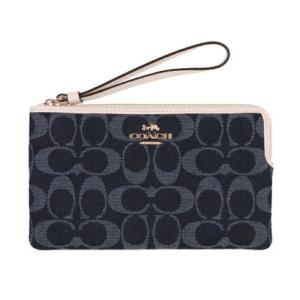 コーチ COACH コーチ COACH  ポーチ リストレット シグネチャー  （デニム）