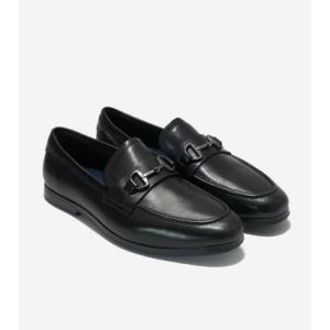 コール ハーン COLE HAAN ルイス グランド ビット ローファー mens （ブラック/ブラ...