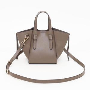 クーコ フェイクレザー2WAYミニトートバッグ グレージュ COOCO トートバッグ