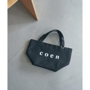 【新色登場・追加】coen（コーエン） ロゴトートバッグ（Sサイズ）