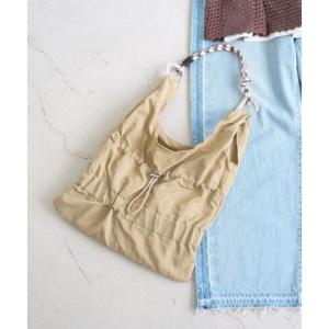 コーエン coen 2WAYパラコードギャザーBAGーS （BEIGE）