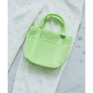 コーエン coen coenロゴ メッシュトートM （LIME）