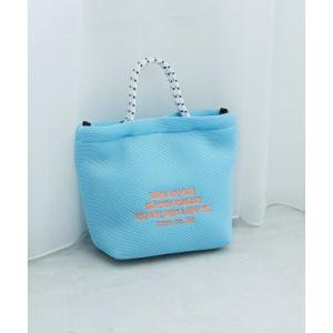 コーエン coen ロゴシシュウパフメッシュショルダーM （LT.BLUE）